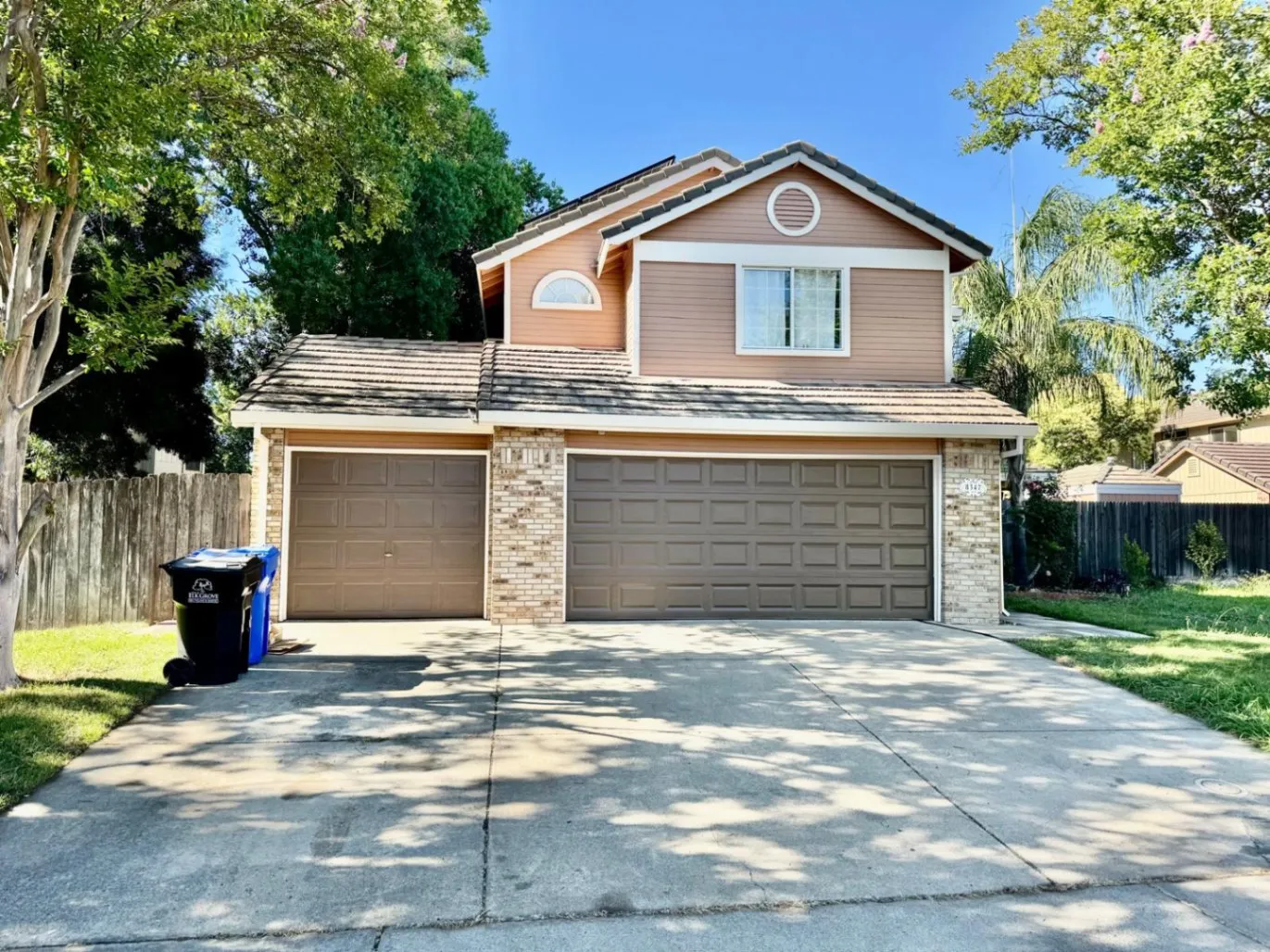 Elk Grove exterior after repaint