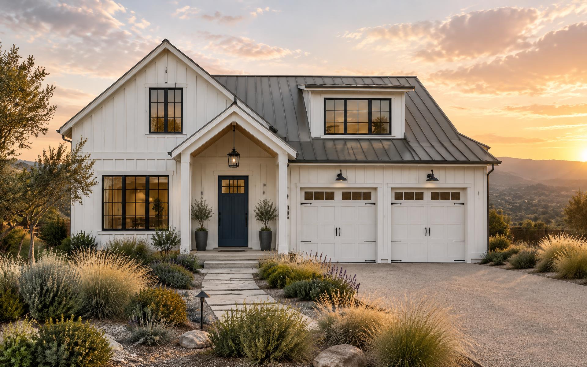 Freshly painted modern Bay Area home
