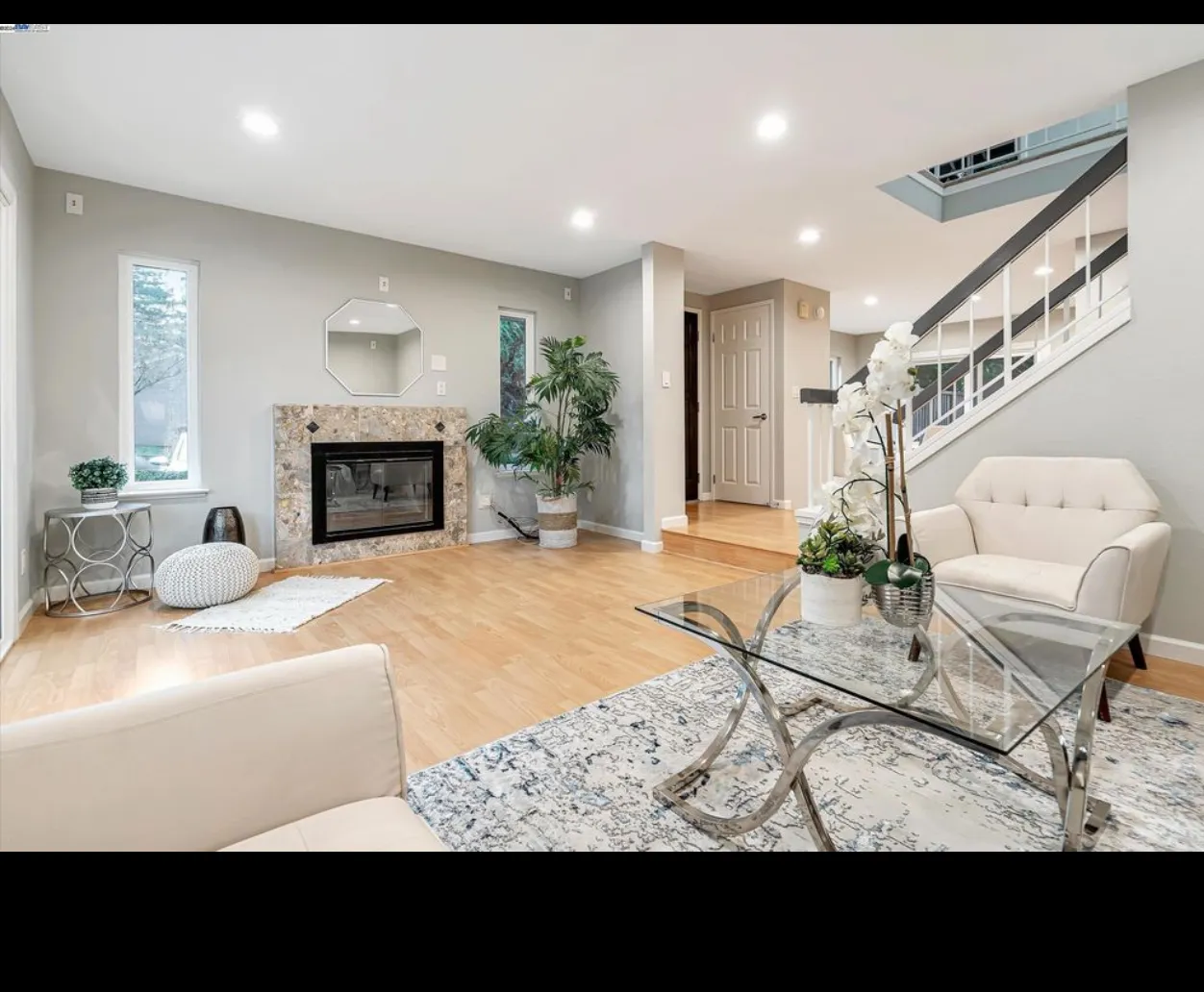 Living room refresh, Burlingame