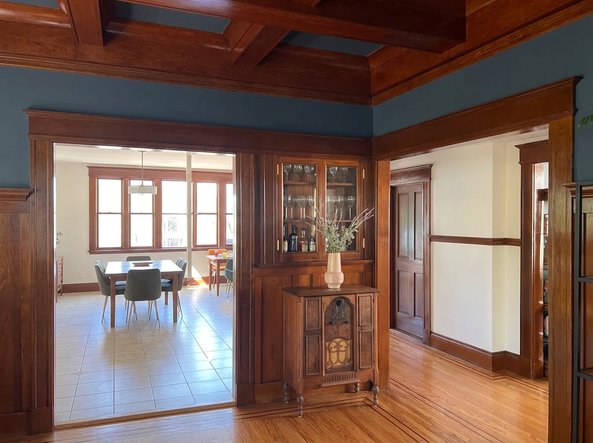 Wood Staining & Finishing by Perfect Match Painting RD in the San Francisco Bay Area